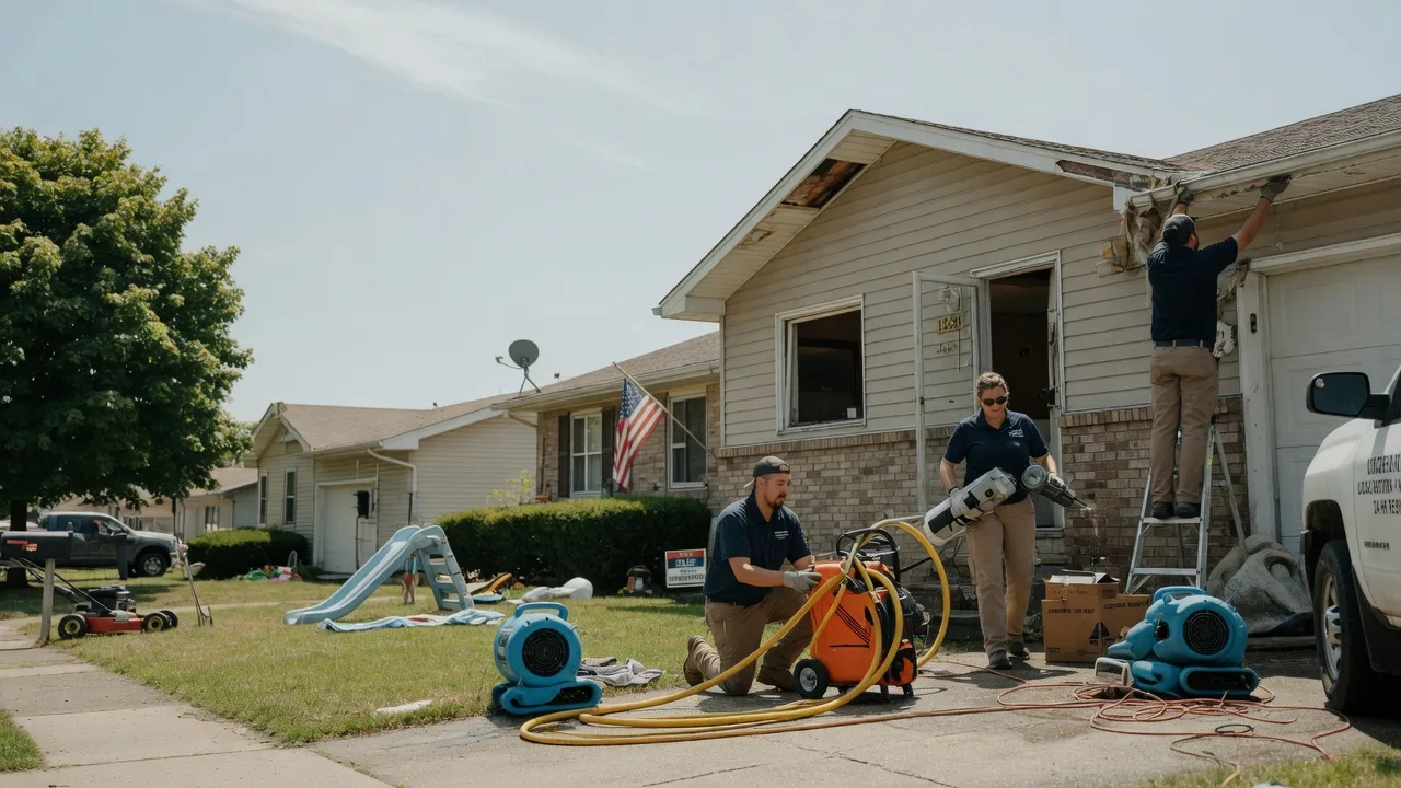 Water Damage Restoration in Geff, IL near me